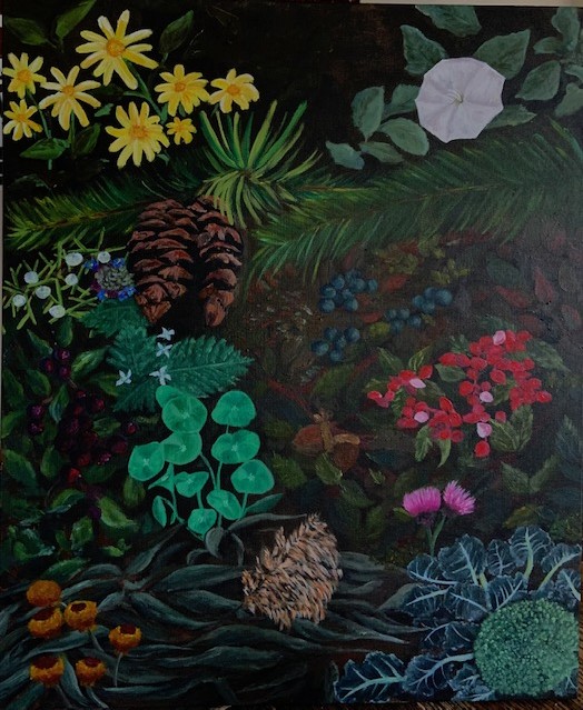 Plant painting